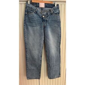 REVICE denim v cut viper jeans low waisted sz 27